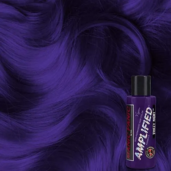 Tinte Cabello En Crema Semipermanente Manic Panic Amplified Violet Night - Imagen 3