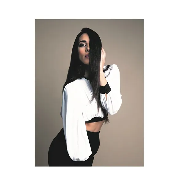 Extensiones De Clip Seven Piece Cabello 100% Natural Revlon 18" #1B (Castaño Oscuro) - Imagen 2