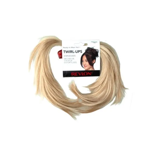 Chongo Postizo Revlon Twirl Ups, Fibra De Kanekalon (DARK BLONDE)