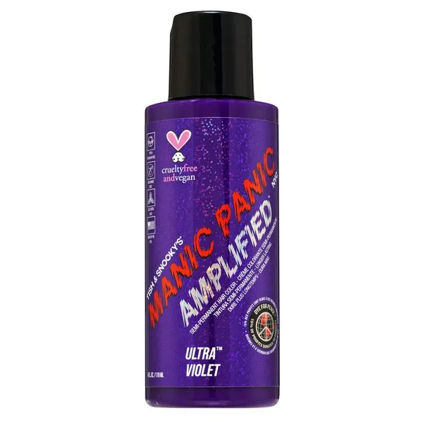 Tinte Cabello En Crema Semipermanente Manic Panic Amplified Violet Night