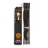 Extensiones De Clip Seven Piece Cabello 100% Natural Revlon 18" #1B (Castaño Oscuro) - Imagen 4