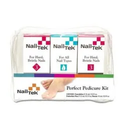 Kit Fortalecedor Para Uñas Nail Tek Perfect Pedicure Kit