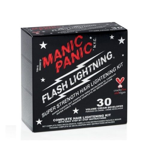 Decolorante De Cabello Manic Panic Flash Lightning Kit 30vol