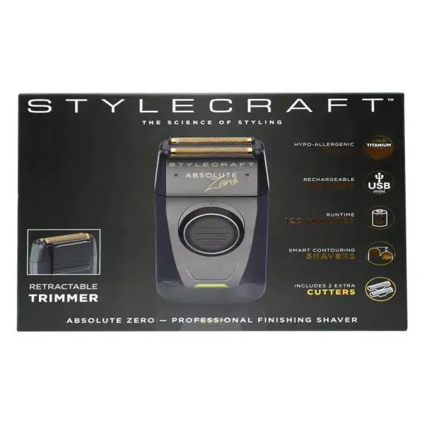 Rasuradora De Pelo Para Hombre Stylecraft Absolute Zero Prof - Imagen 6