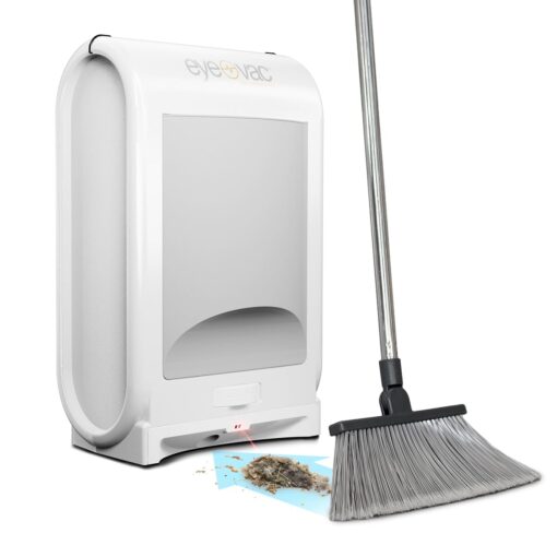 Aspiradora Vertical para Cabello y Polvo EYEVAC Vaccum White
