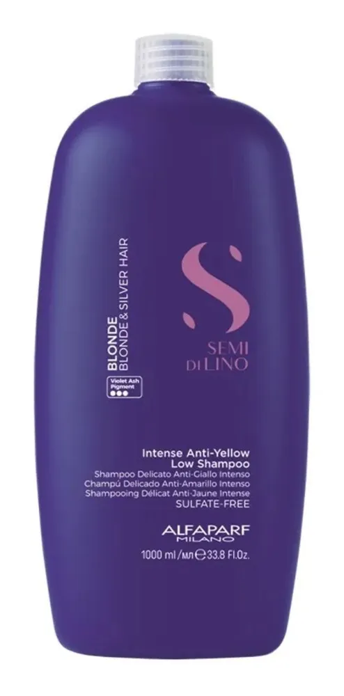 Shampoo Alfaparf Semi Di Lino Blonde Intense Anti-yellow 1l