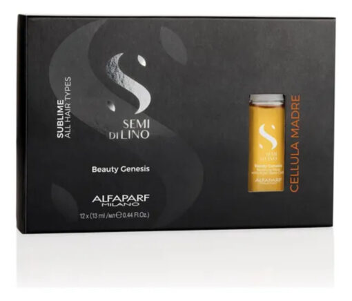 Ampolleta Elixir Renovador Alfaparf Semi Di Lino 12 Unidades