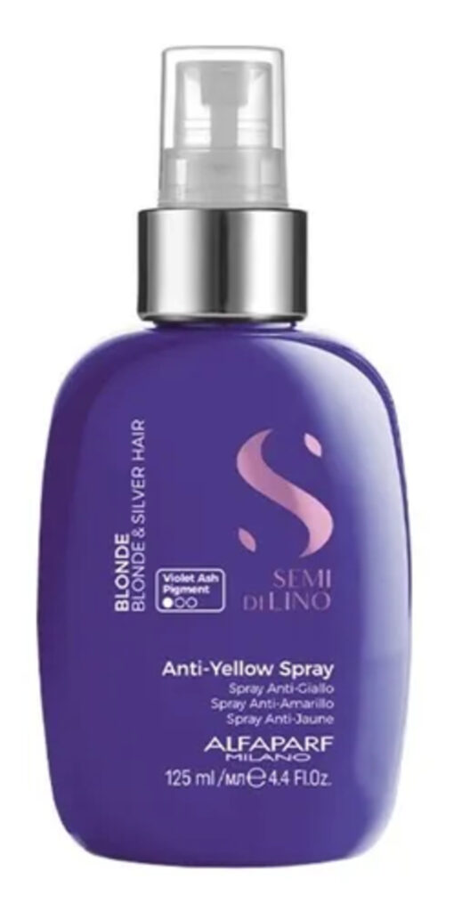Spray Para Cabello Alfaparf Semi Di Lino Anti Yellow 125 Ml