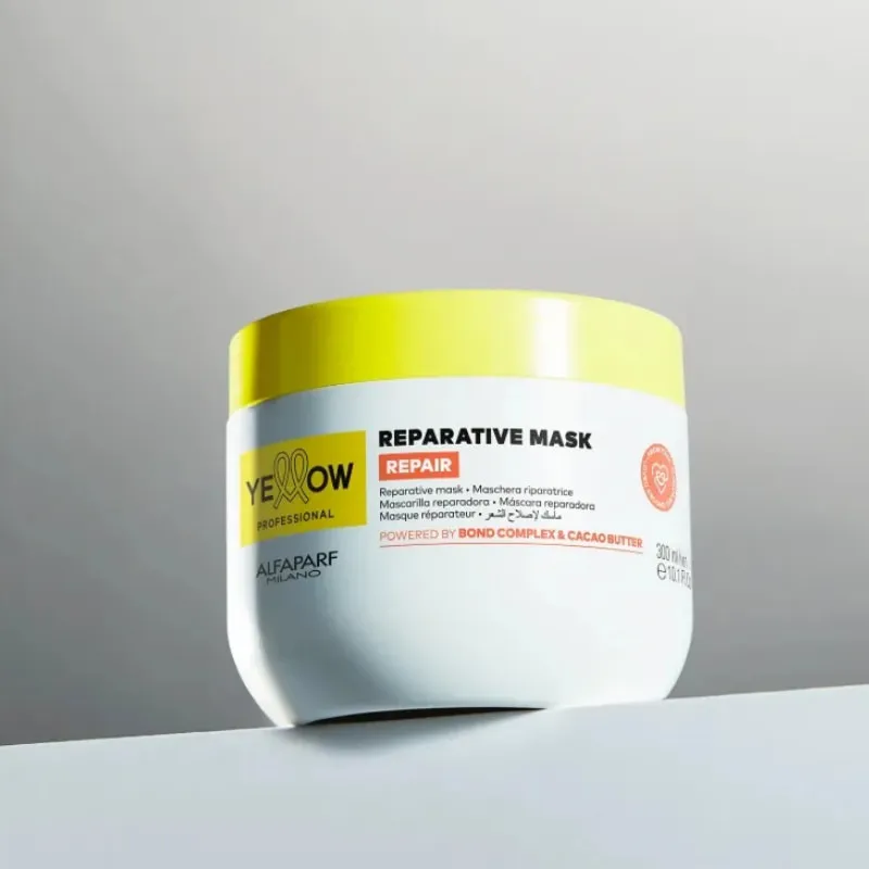 Mascarilla Reparadora Para Cabello Yellow Repair Mask 500 Ml - Imagen 3