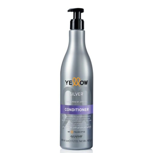 Yellow Silver Matizador Violeta para Rubios Fríos y Grises Acondicionador 500ml