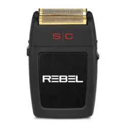 Resuradora Profesional Rebel Shaver Stylecraft Supertorque Color Negro