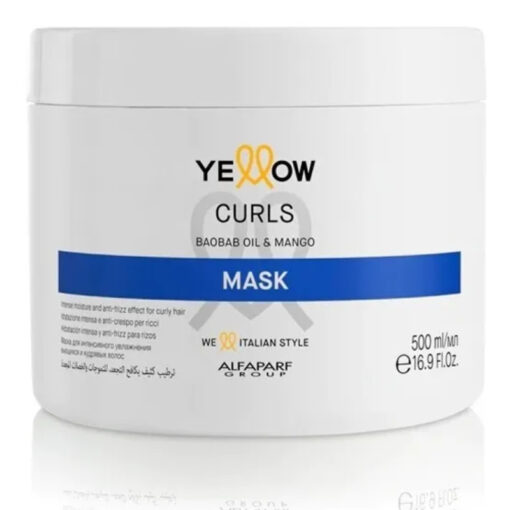 Mascarilla Cabello Alfaparf Yellow Curls Mask 500 Ml