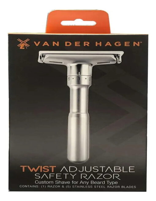 Rastrillo Ajustable Para Afeitar Van Der Hagen Safety Razor