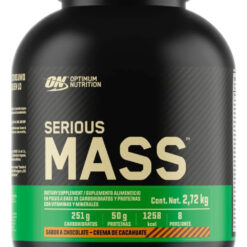 Serious Mass Proteína Optimum Nutrition 6 Lb Sabor Chocolate