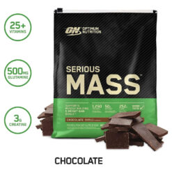 Suplemento En Polvo On Proteina Serious Mass Chocolate 12 Lb