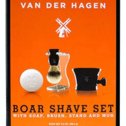 Kit De Afeitado, Bowl, Brocha, Jabon Y Base Van Der Hagen