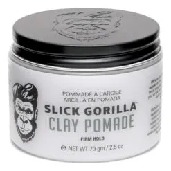 Pomada Para Cabello Slick Gorilla Clay Pomade 70 Grms