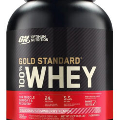 Optimum Nutrition Proteína Gold Whey Fresa 2.27kg 74p