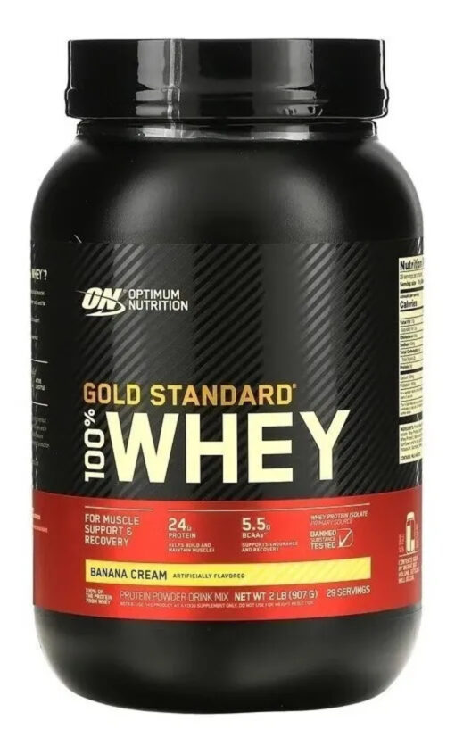 Suplemento En Polvo On Whey Protein Banana Cream 2 Lb