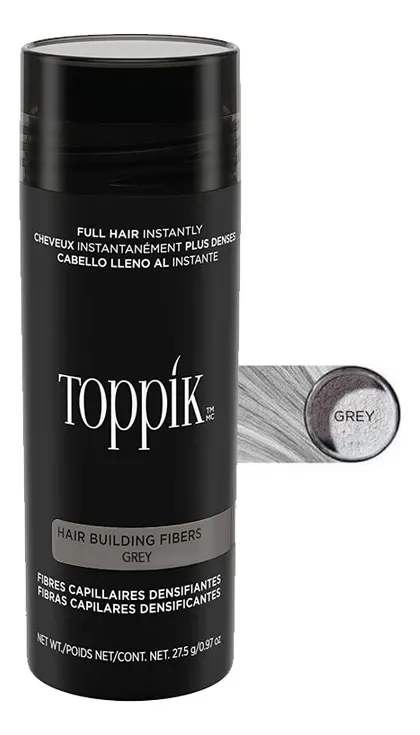 Toppik Fibras Capilares Densificantes Color Gris 27.5 Ml