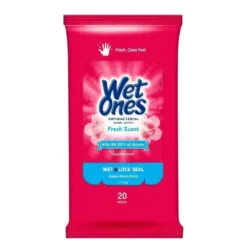 Wet Ones Fresh Toallitas Húmedas Antibacteriales - 20 Unid