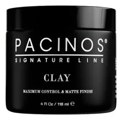 Pomada Para Cabello Pacinos Clay Acabado Matte 4 Oz