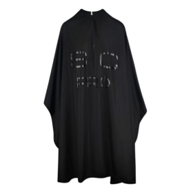 Capa Profesional Barberia Peluquería Stylecraft Extra Larga Lisa Negro