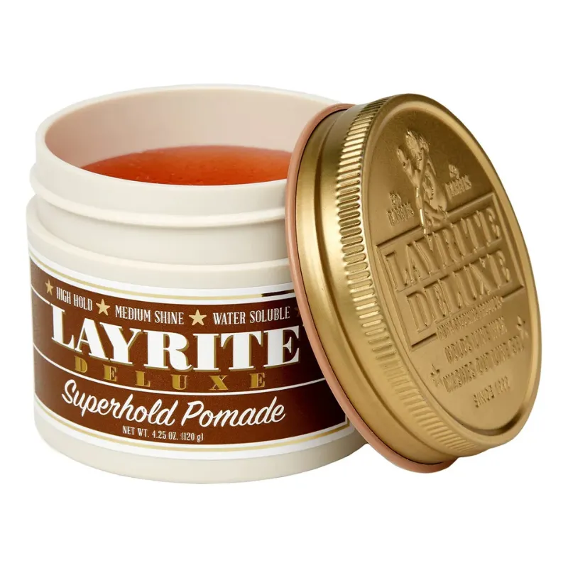 Pomada Para Cabello Layrite Superhold, Naranja De 4,25 Onzas - Imagen 3