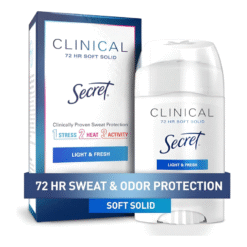 Desodorante Antitranspirante Mujer Secret Light & Fresh Lavanda