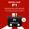 Set De Cuchillas Para Clipper Cocco Digital Gap Graphene F1 - Imagen 5