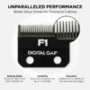 Set De Cuchillas Para Clipper Cocco Digital Gap Graphene F1 - Imagen 4