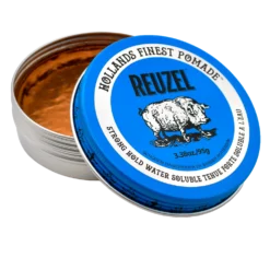 Pomada para cabello Reuzel Azul Fijación Fuerte a Base de Agua 95g