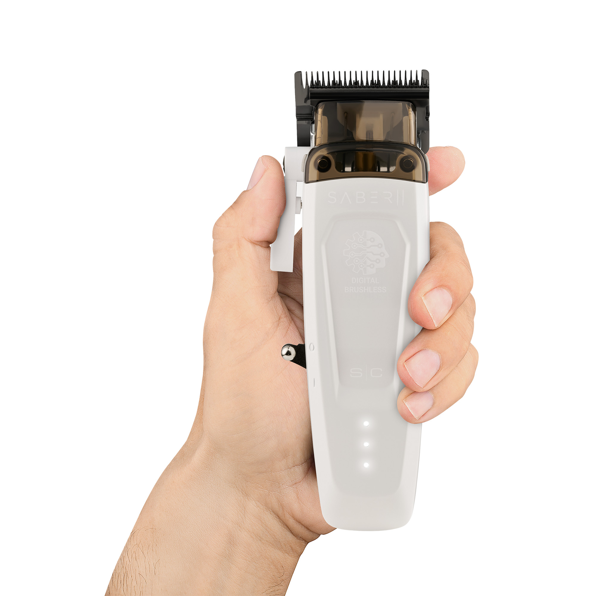 Saber Clipper 2 White Stylecraft Recortadora Clipper Profesional - Imagen 4