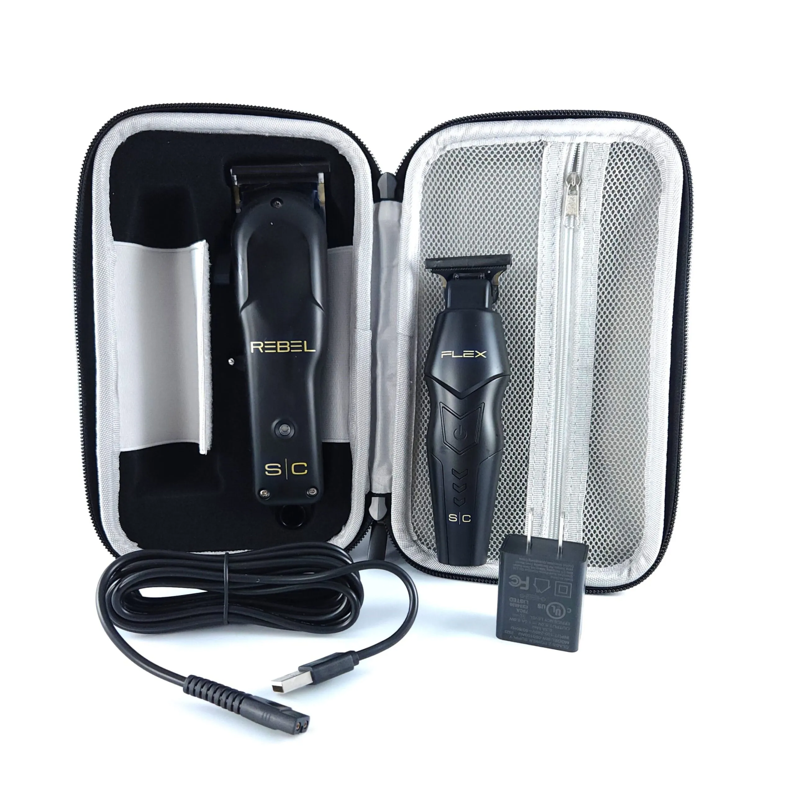 Combo Rebel Clipper Flex Trimmer Super Set Stylecraft Color Negro - Imagen 7