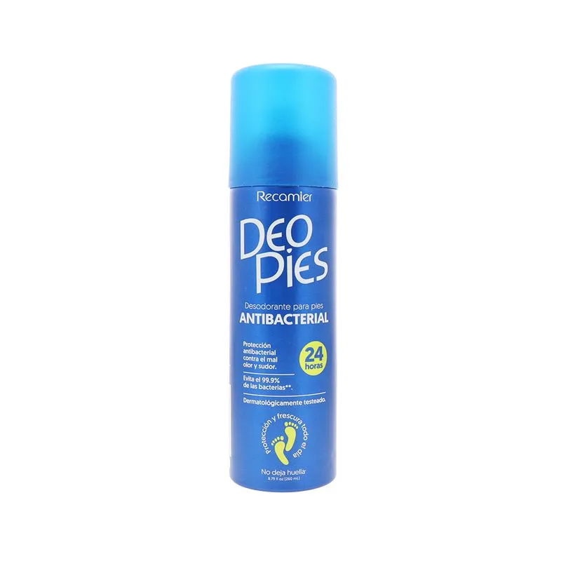 Desodorante De Pies Deo Pies Antibacterial Spray 260 Ml - Imagen 2