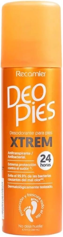 Desodorante De Pies Deo Pies Spray 260 Ml Xtrem - Imagen 2