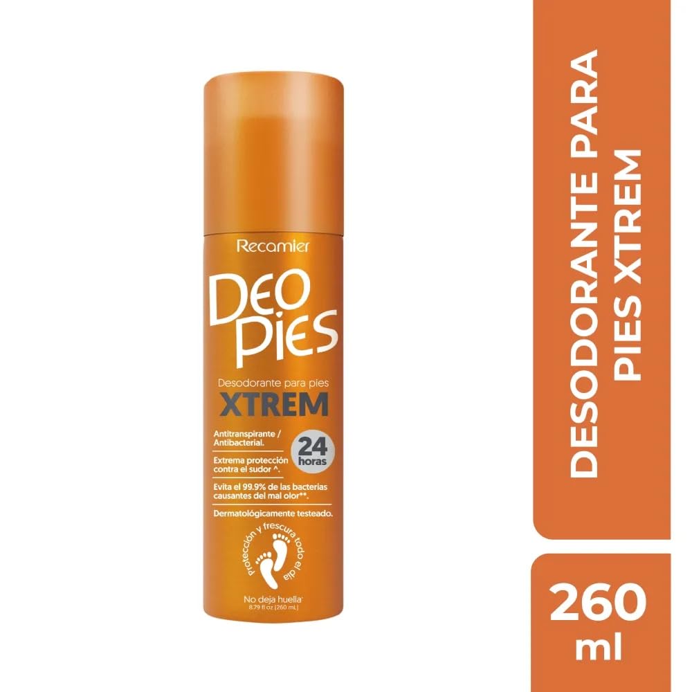 Desodorante De Pies Deo Pies Spray 260 Ml Xtrem