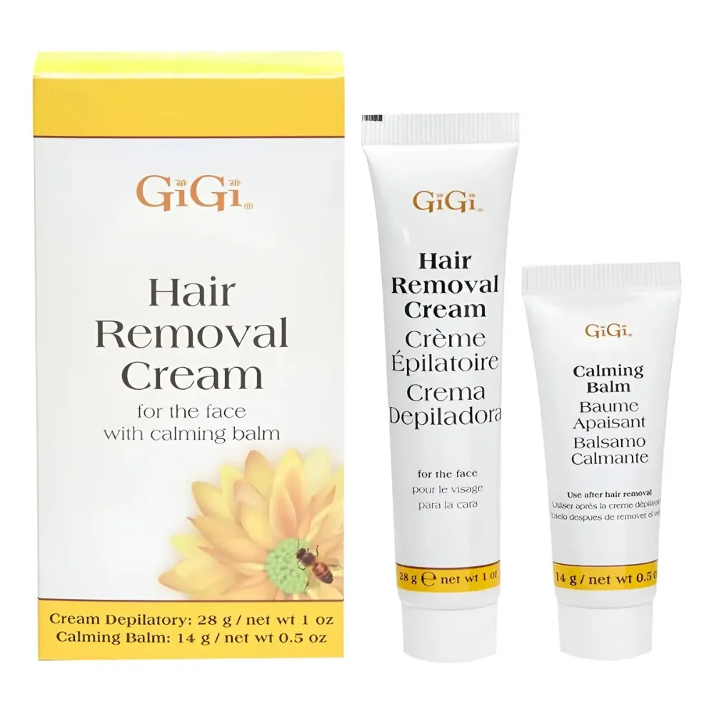 Crema Depiladora Gigi Para La Cara Con Balsamo Calmante Normal