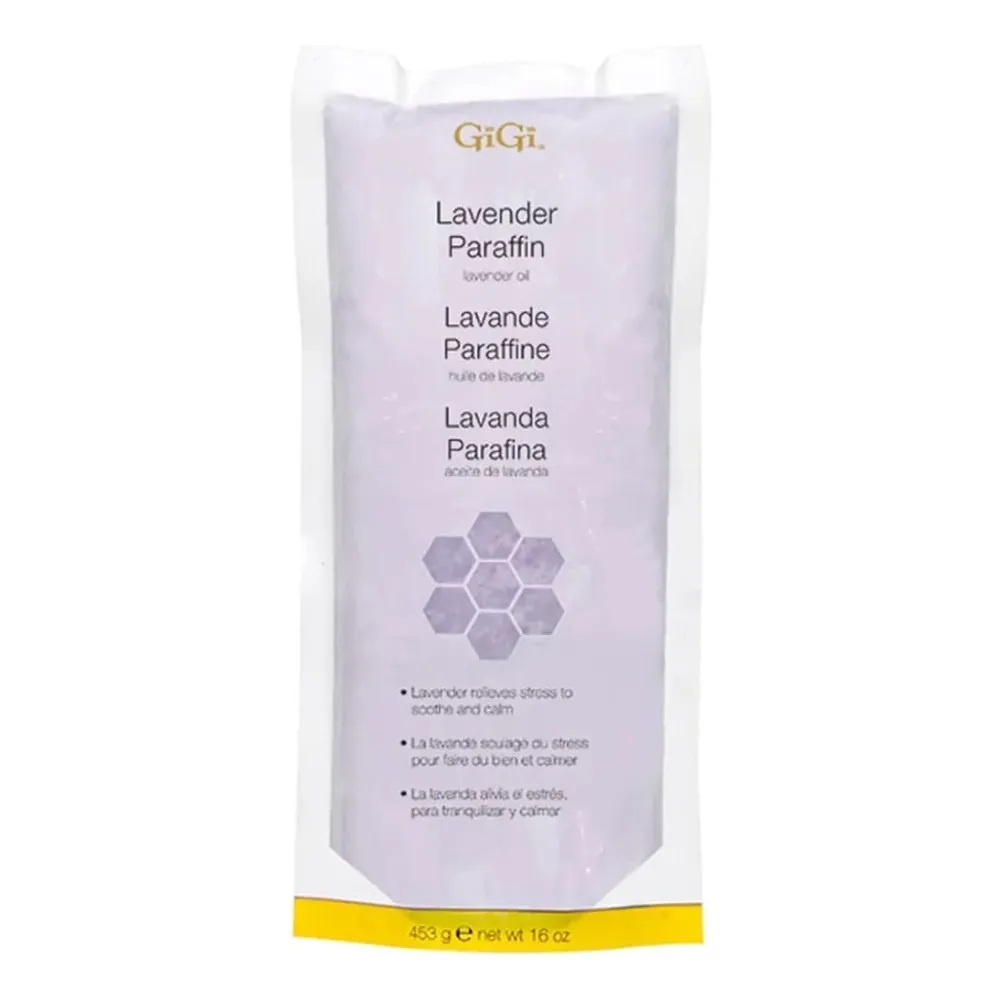 Parafina De Lavanda Para Manicure Gigi Con Aloe Vera 16 Oz