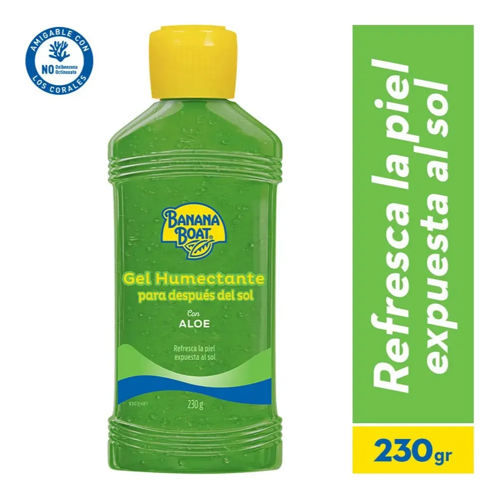 Banana Boat After Sun Gel De Aloe Vera Humectante 236 Ml
