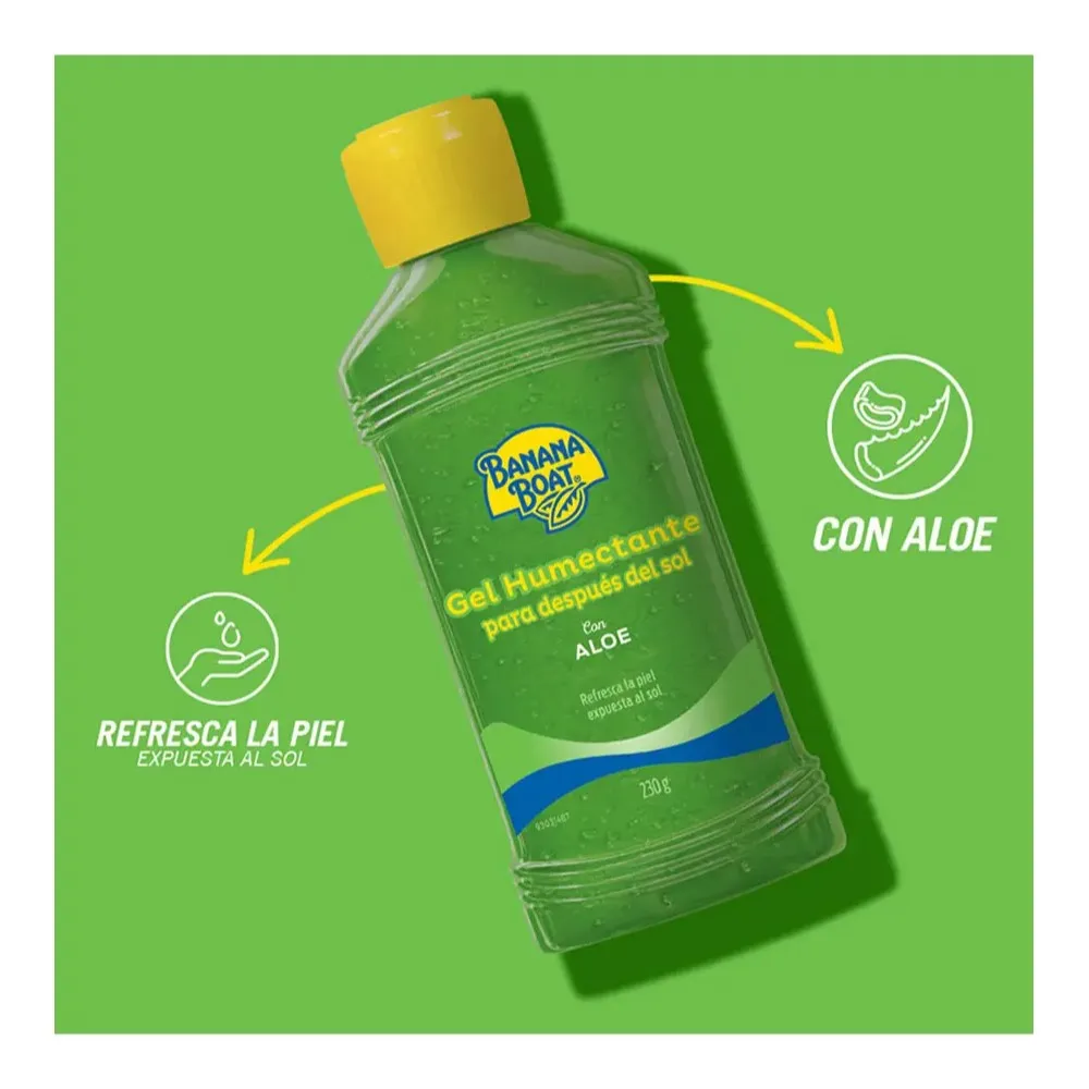 Banana Boat After Sun Gel De Aloe Vera Humectante 236 Ml