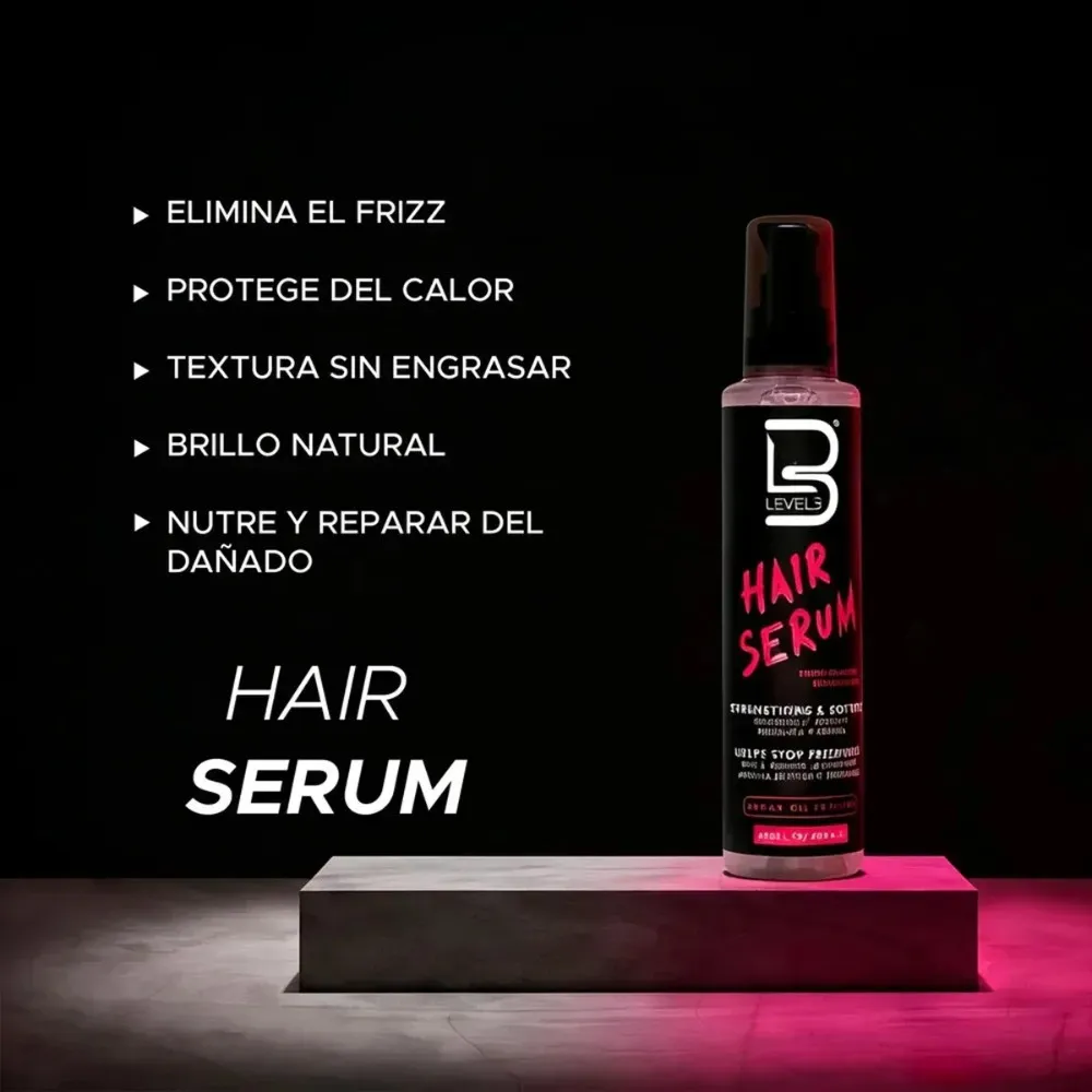 L3vel3 Hair Serum 200ml Suero Desenredante Para Cabello