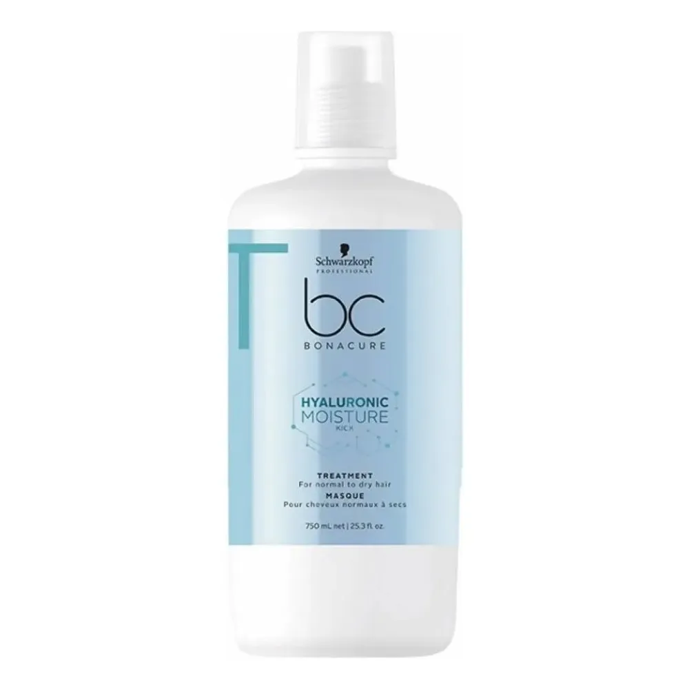 Tratamiento Schwarzkopf Bc Hyaluronic Moisture Kick 750 Ml