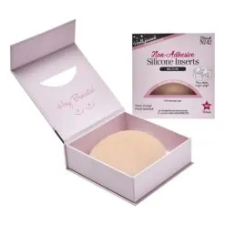 Pezonera De Silicon Cubrepezon Reutilizable Con Realce Mediu Medium