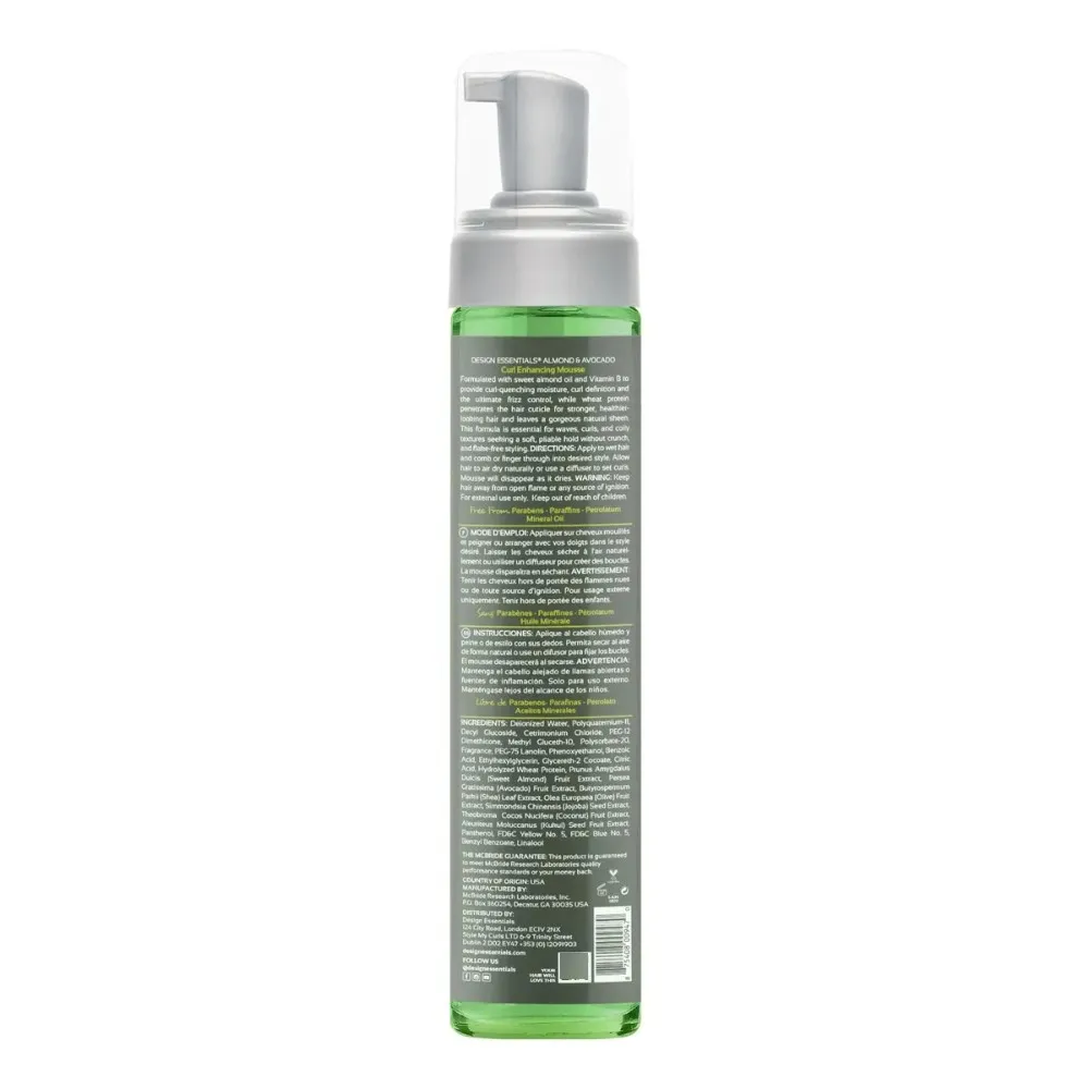 Mousse Enriquecedor De Rizos Design Essentials 288 Ml