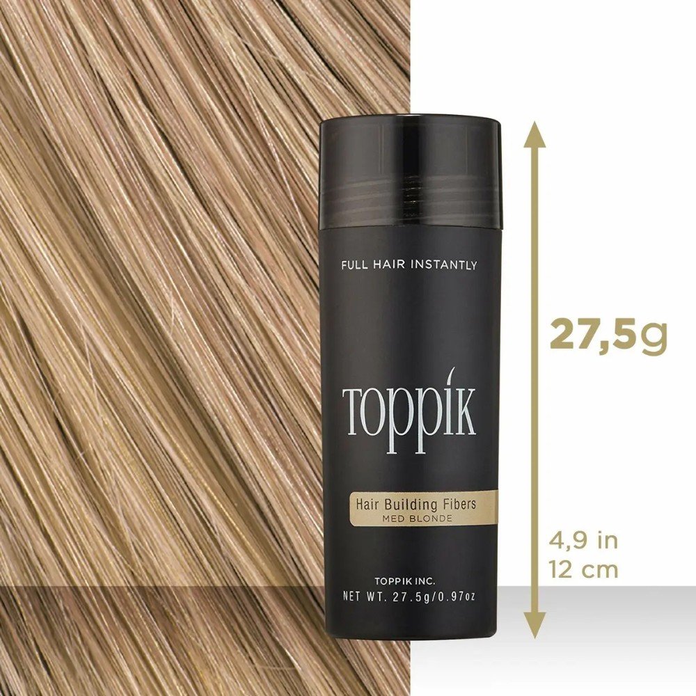 Fibras Capilares Toppik Rubio Medio 27.5 Gramos