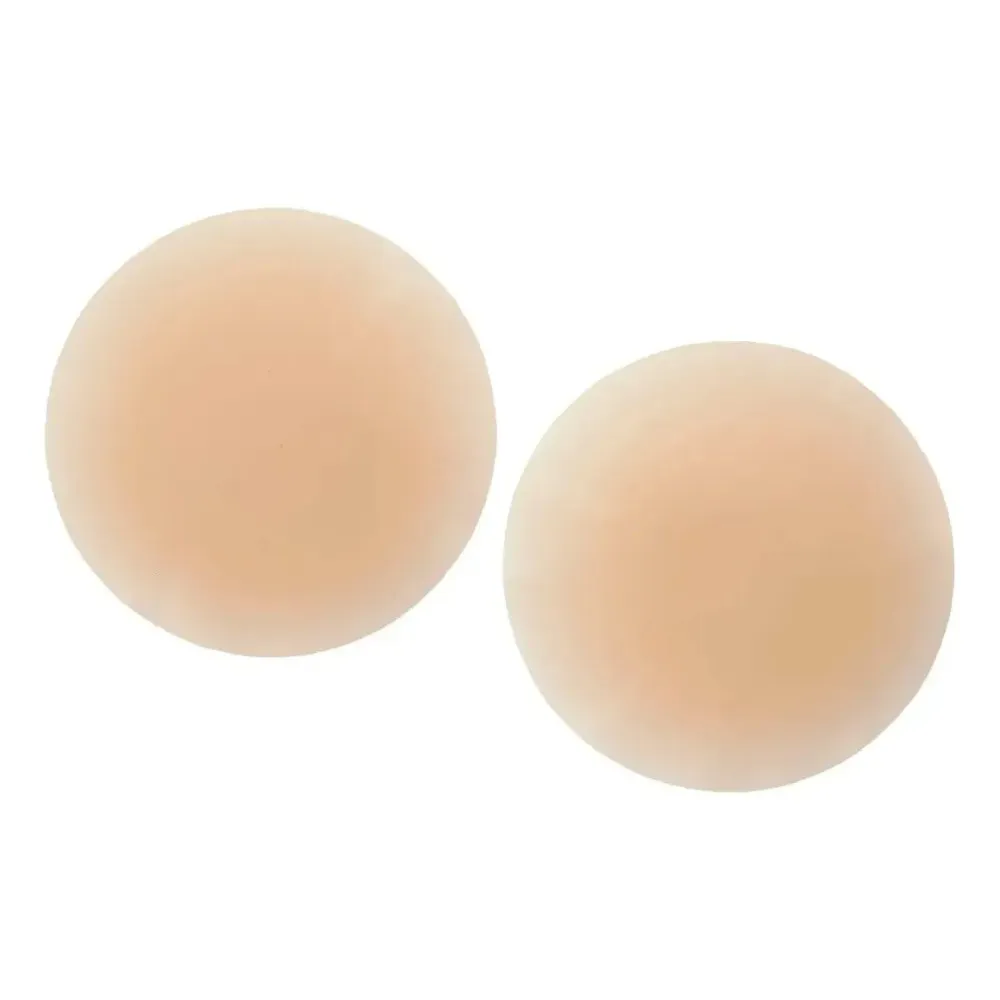 Pezonera De Silicon Cubrepezon Reutilizable Talla 2 Light Beige Liso