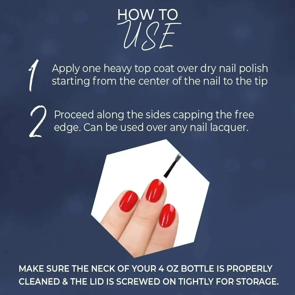 Esmalte Para Uñas Seche Professional Kit Acabado Brillante