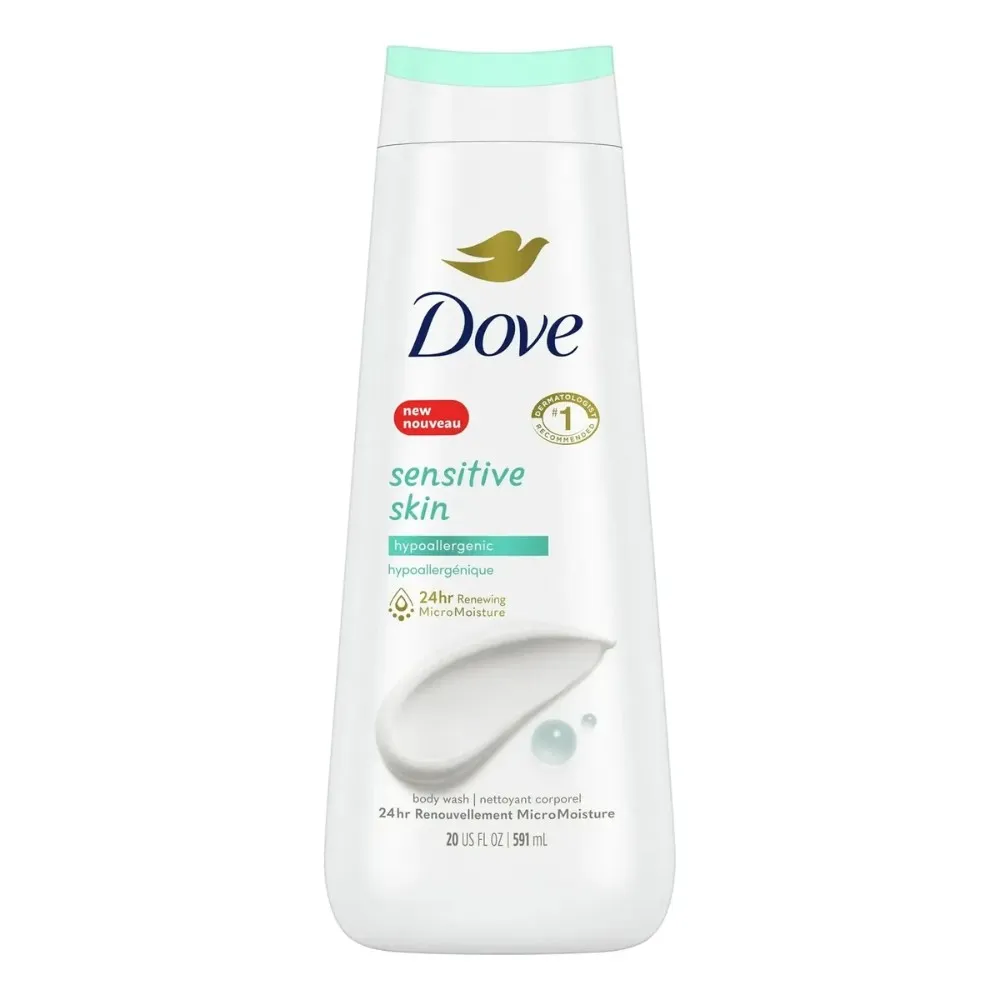 Jabón Liquido De Ducha Dove Body Wash Sensitive Skin 591 Ml