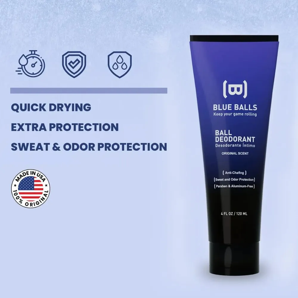 Desodorante De Testiculos Blue Balls Deodorant 120 Ml Original
